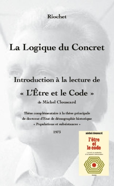 La Logique du Concret   Christian Riochet  1974